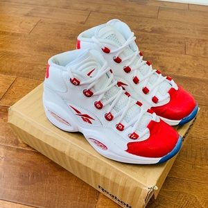 Reebok Question Red & White